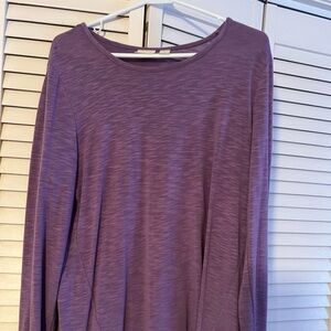 Chico’s Tunic Top
Medium 
Purple